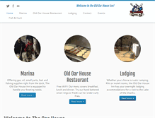 Tablet Screenshot of oldoarhouseinn.com